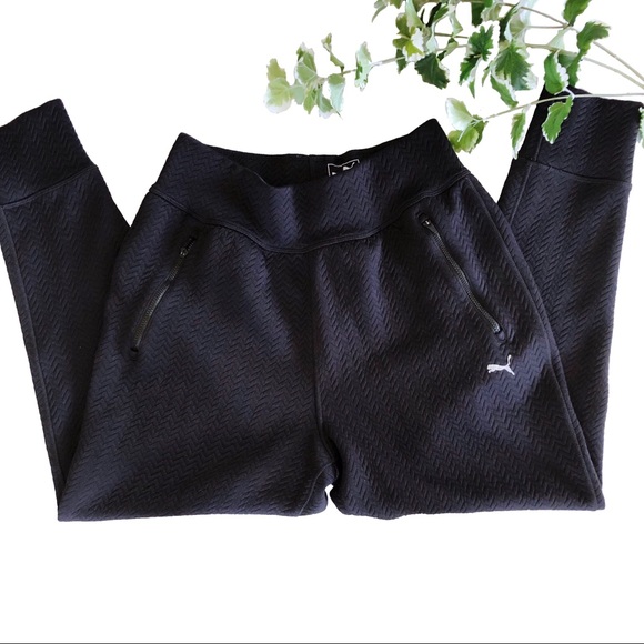 puma joggers with zip pockets